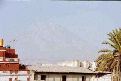 El Misti volcano, seen from Santa Catalina Monastery, Arequipa
