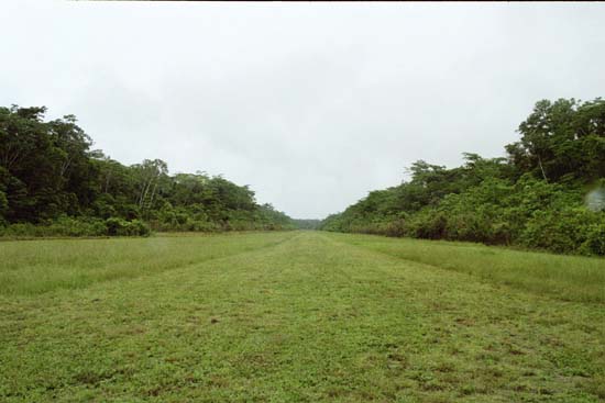 Airstrip at Boca Manu