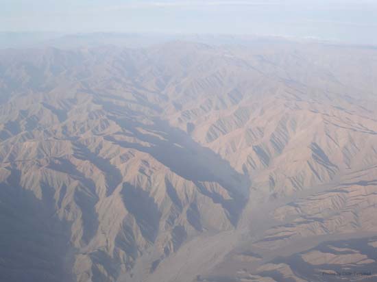 Andes between Cusco and Lima