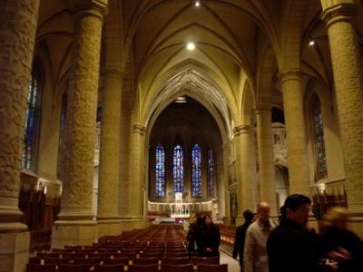 Inside the Cathdrale