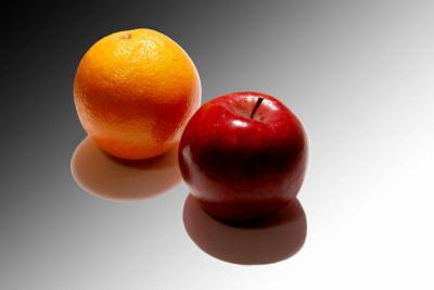 Comparing Apples And Oranges*by Mark J