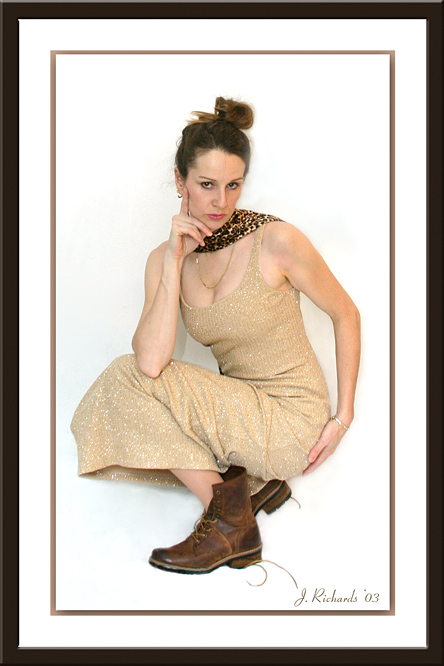 * Watch Out Cinderella! another self portrait by Lonnit Rysher
