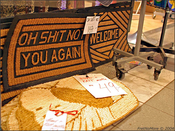 <b>A Welcoming</br>Door Mat</b></br><b>* </b><i>by FretNoMore</i>