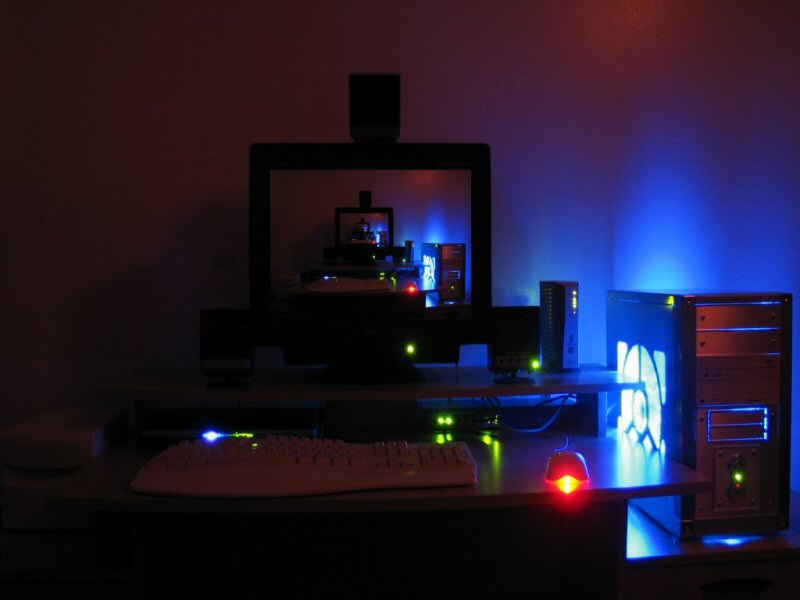 My Desk at Night