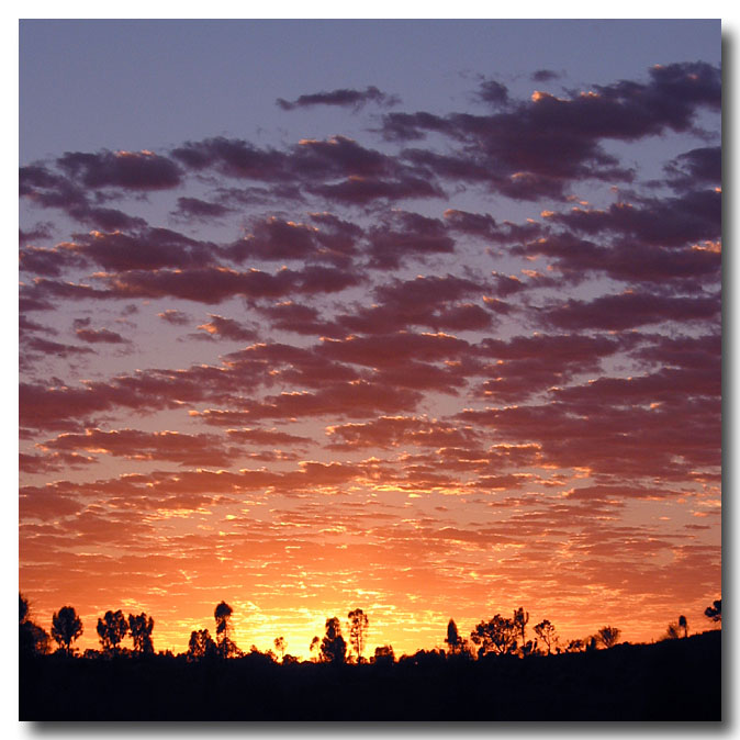 <B>Sunset at the Red Centre</b> *