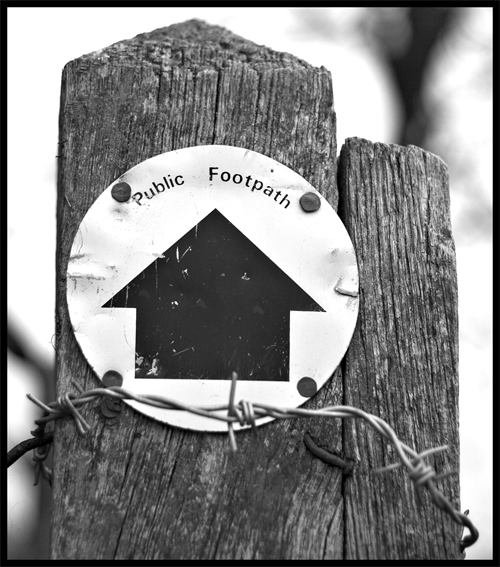 (Up), Close to the Public Footpath *