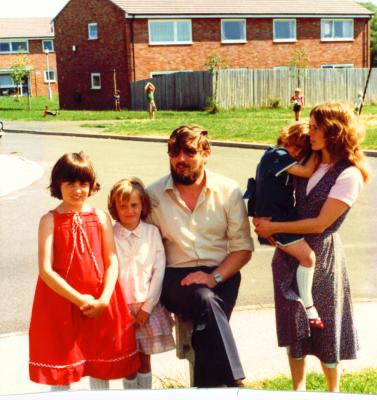 Kevin, Jackie and girls