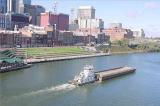 A barge on the Cumberland