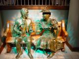 Roy and Minnie in the Nashville Ryman Entrance