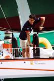 Mise  leau du trimaran Groupama 2