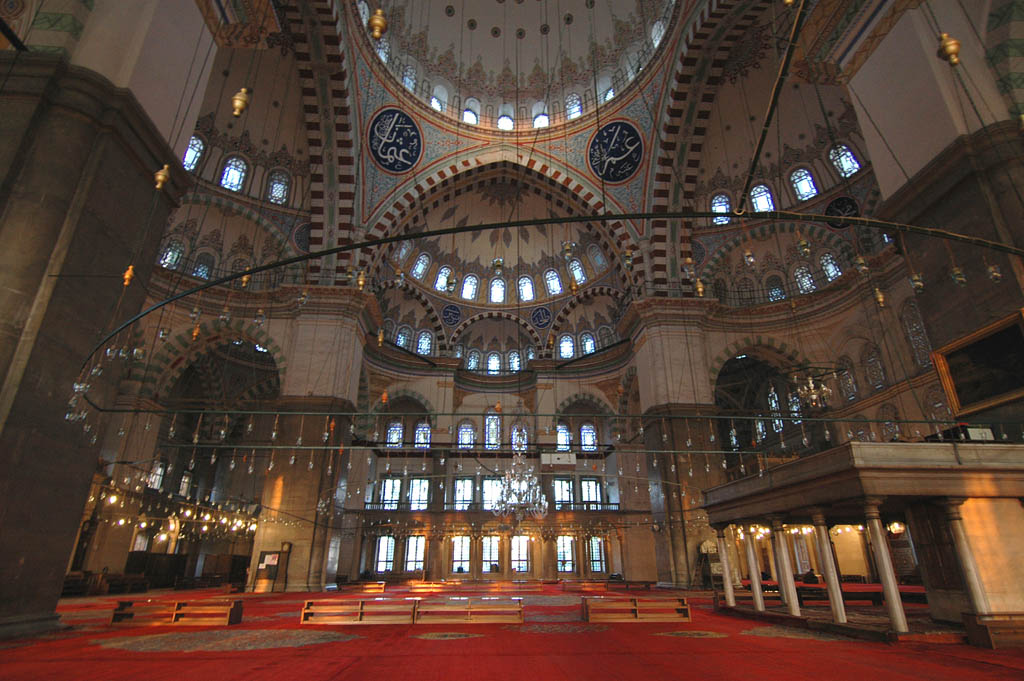 Fatih Mosque interior