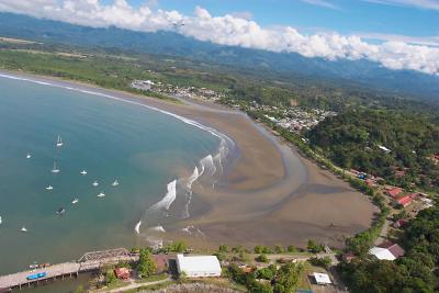 Quepos from the air