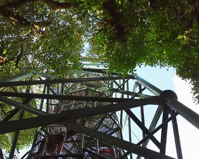 Tower for Sky Trek with circular stairway in centre