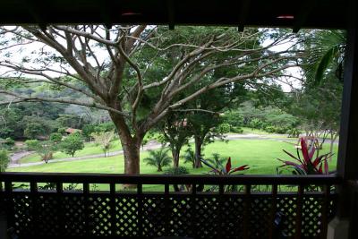 Veranda view from Borinquen Resort, Rincon de la Vieja