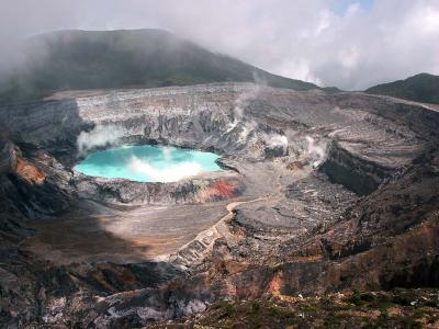 Poas Volcano crater