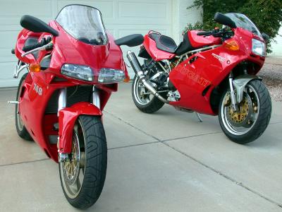 Ducati 748 and 900SP