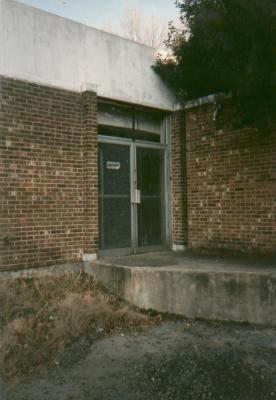 Side entrance