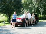 First car rentet ... and passengers