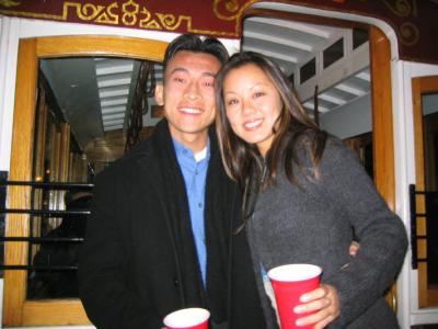Kev and b-day girl Tami
