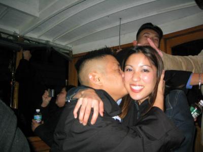 Jerry sharing Deb some love
