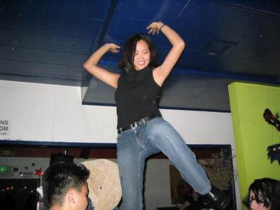 Ines raising the roof !