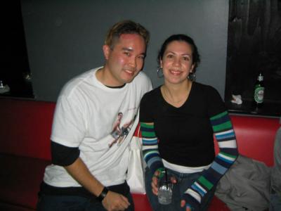 Hank and Tessa the 6th grade teacher