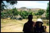 With my guide at a Fijian village