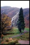 The 130 meters Powerscourt waterfall is the tallest in Ireland