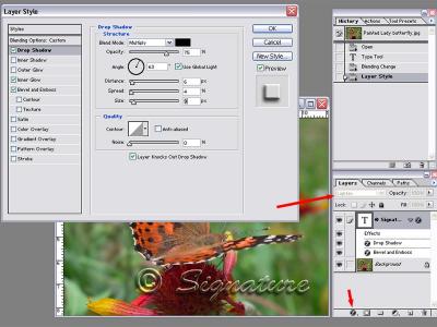 Make transparent signature/watermark