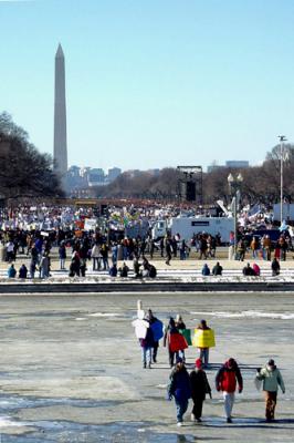 Gathering on the Mall