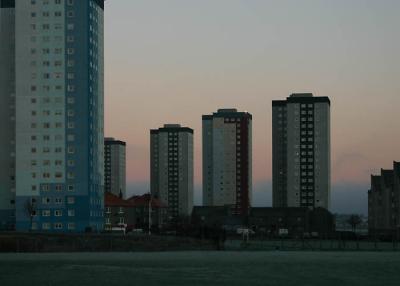 morning colours in Aberdeen