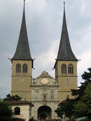 LUZERN - ST. LEODEGAR CHURCH