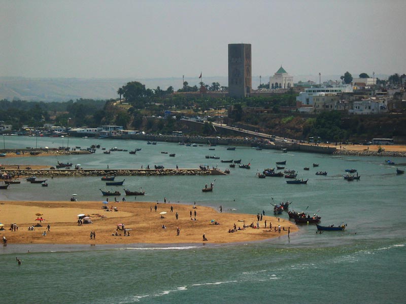 Bou regreg and hassan tower