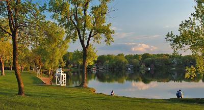 Relaxing on Lake Josephine