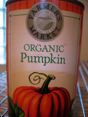 Pumpkin puree(I cheated and used canned)