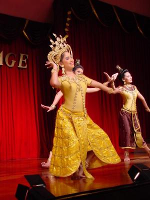 Thai traditonal dancers