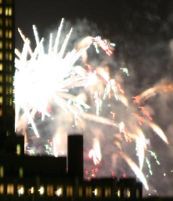 Downtown Manhattan Fireworks