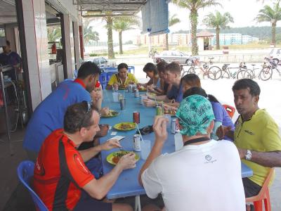Lunch at Sri Saujana estate