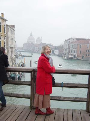 From the Accademia Bridge.