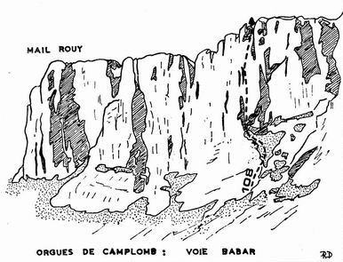  053-Voie Babar aux Orgues de Camplong-It. 108/.