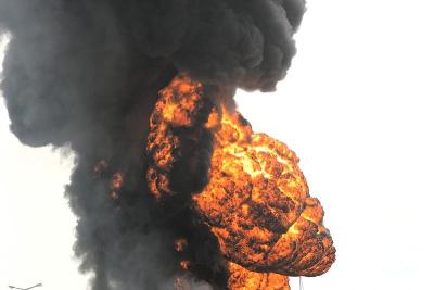 Oil Pipeline Fire 5