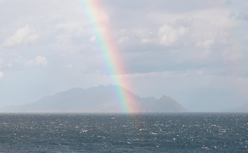 Calvert island rainbow