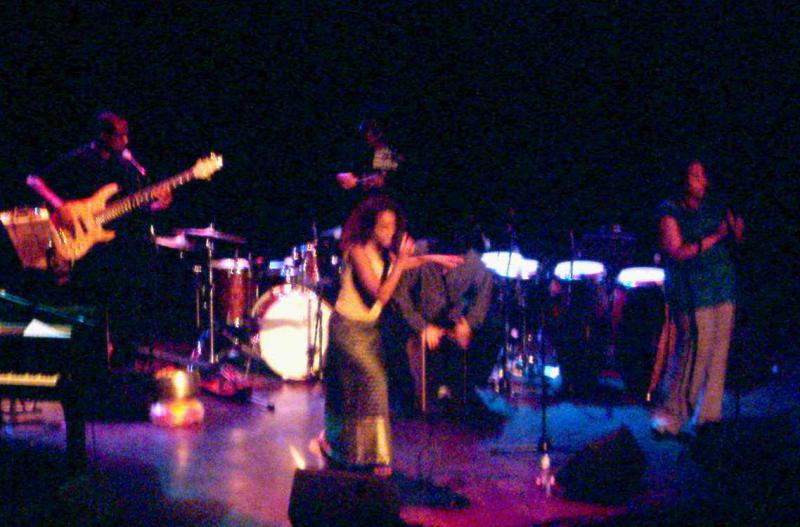Izaline Calister at the Doelen Rotterdam