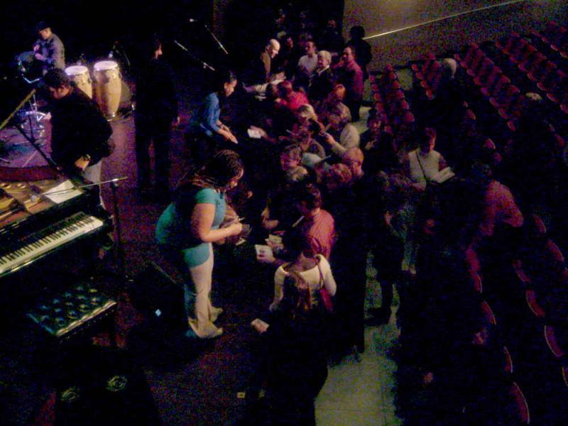 Izaline Calister at the Doelen Rotterdam