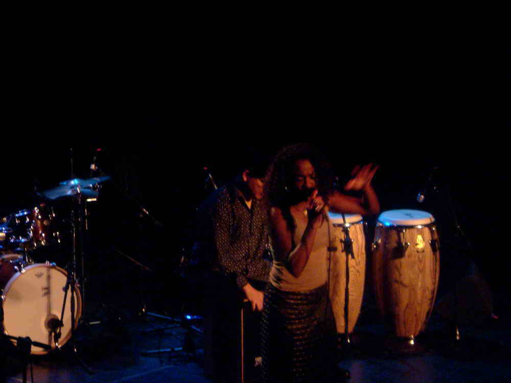 Izaline Calister at the Doelen Rotterdam