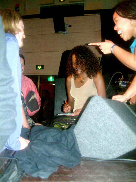 Izaline Calister at the Doelen Rotterdam