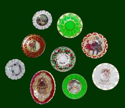 Miniature Holiday Plates