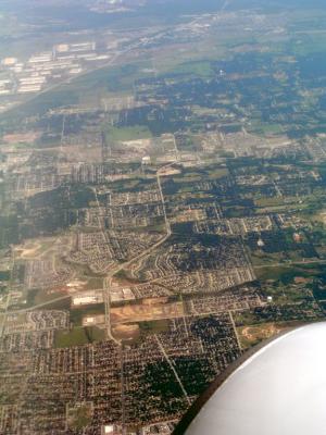 Aerial View of Dallas/Ft. Worth