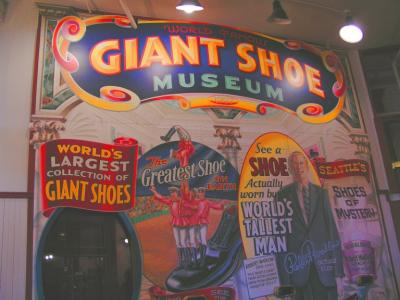 Giant Shoe Museum, Pike Public Market, Seattle