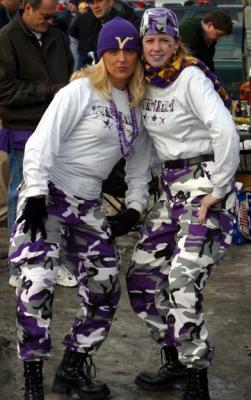 Purple Army Cammando Gals. Don't mess with them!
